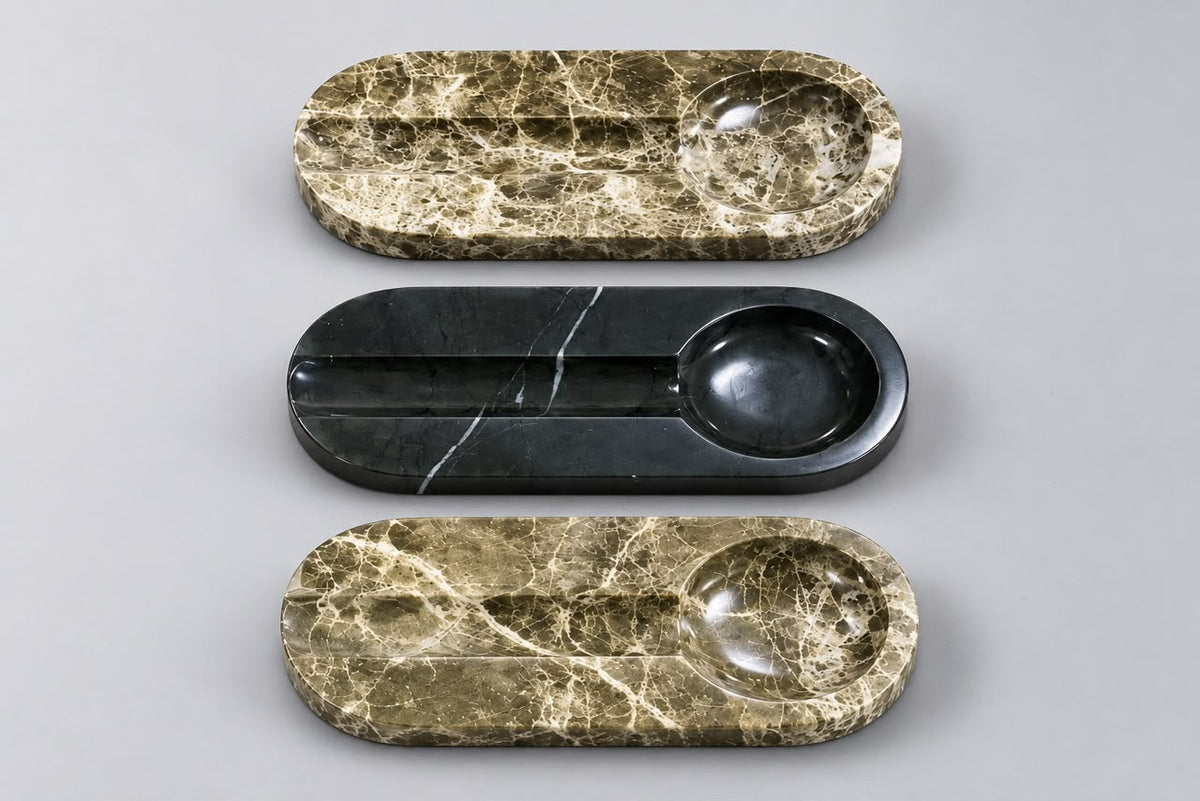 Marbel cigar ashtray